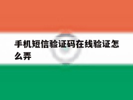 手机短信验证码在线验证怎么弄
