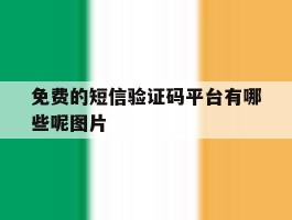 免费的短信验证码平台有哪些呢图片