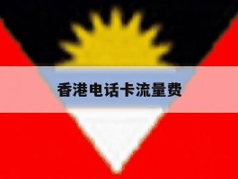 香港电话卡流量费